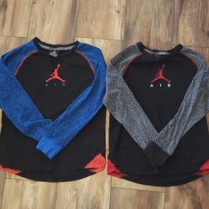 Air Jordan long sleeve boys shirts